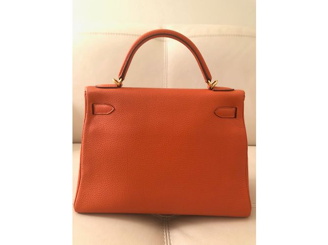 Hermès Kelly 32cm Orange - Ansicht 15