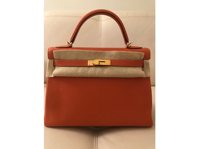 Hermès Kelly 32cm Orange - Ansicht 9