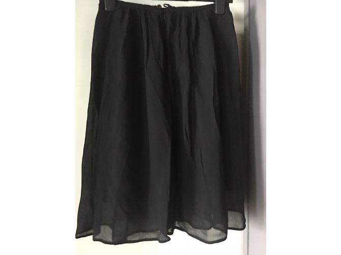 Falda de crepé negra Isabel Marant Negro - vista 2