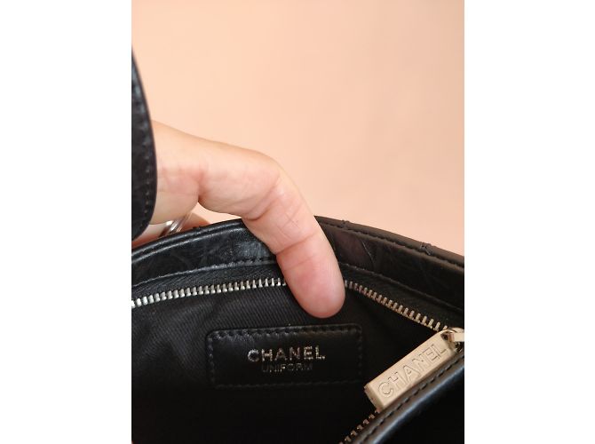 Chanel crossbody uniforme Preto - vista 4