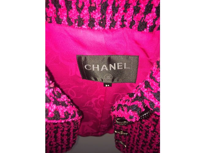 Giacca corta Chanel Rosa - vista 3