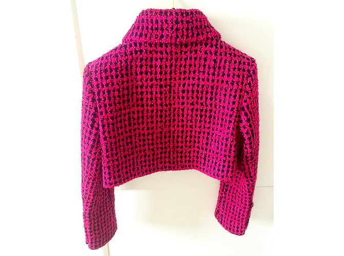 Giacca corta Chanel Rosa - vista 6