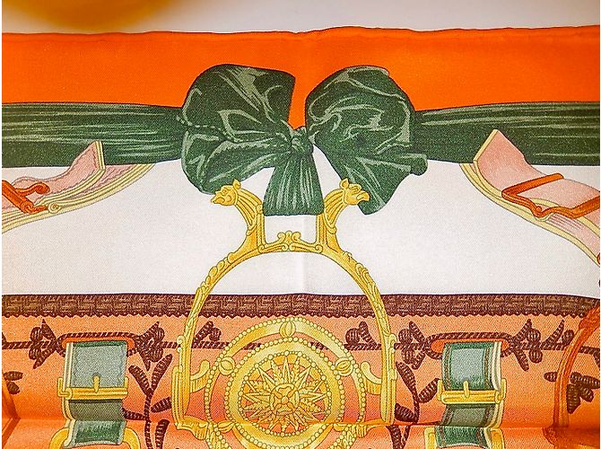 Hermès BRACKETS (Vintage silk) Multiple colors - view 3