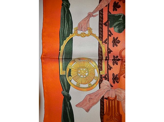 Hermès BRACKETS (Vintage silk) Multiple colors - view 5