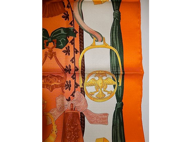 Hermès BRACKETS (Vintage silk) Multiple colors - view 7