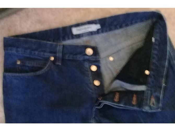 jean YVES SAINT LAURENT 50 ottimo stato Blu - vista 3