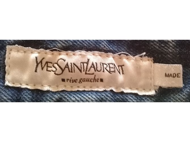 jean YVES SAINT LAURENT 50 ottimo stato Blu - vista 6