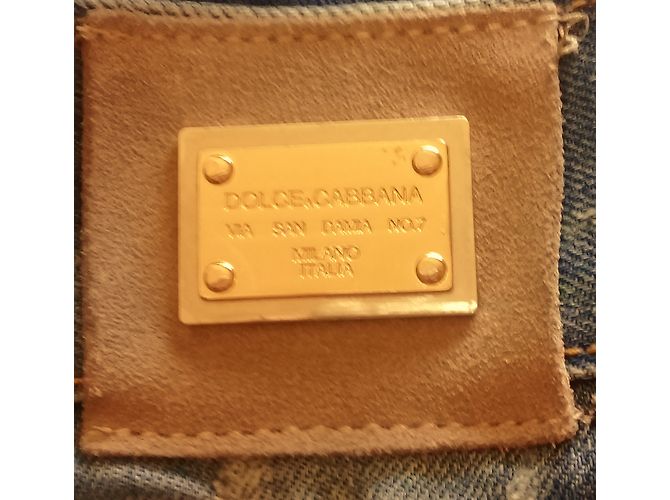 jeans destruidos DOLCE & GABBANA 48 Buen estado - vista 5