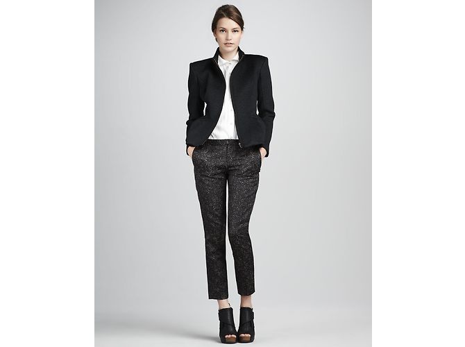 Theysken's Theory Teoría de Theyskens 'Padgette Foldy Negro Dorado - vista 3