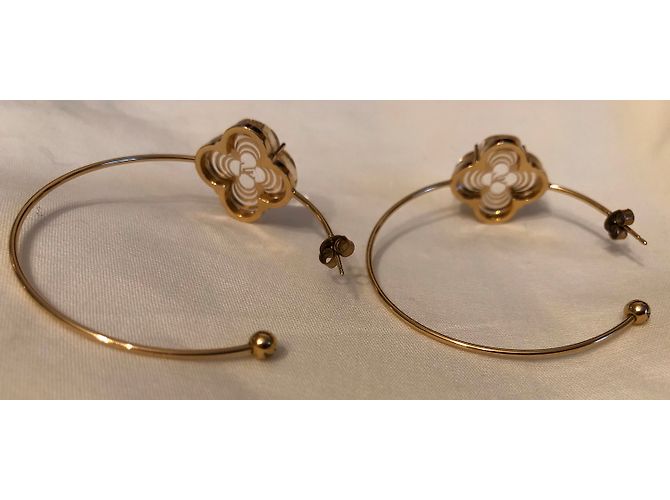 Aros de Louis Vuitton Dorado - vista 7