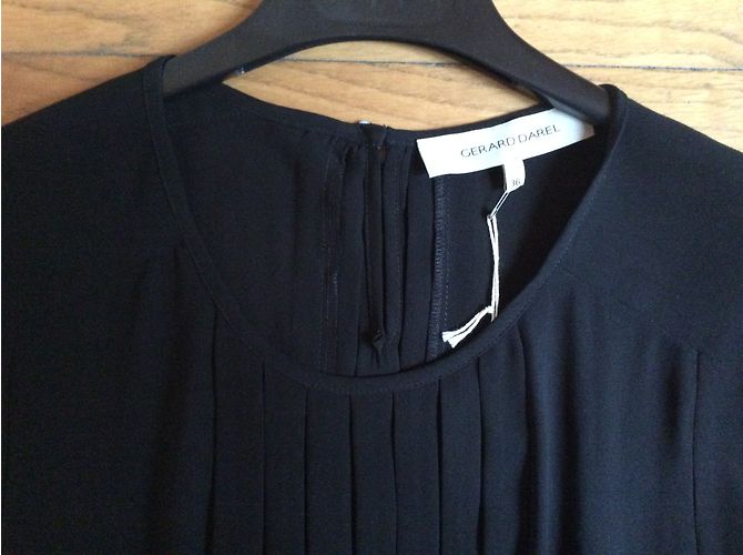 Schwarzes Kleid Gerard Darel neu, Größe 36 - Ansicht 4