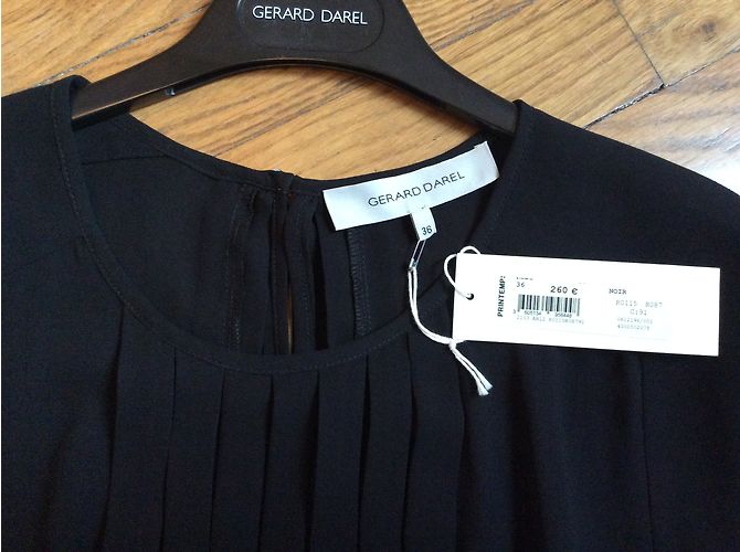 Schwarzes Kleid Gerard Darel neu, Größe 36 - Ansicht 5