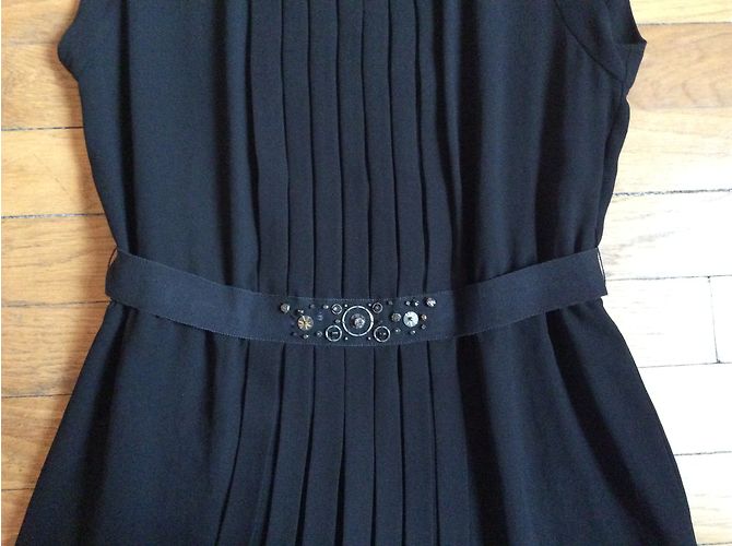 Schwarzes Kleid Gerard Darel neu, Größe 36 - Ansicht 6