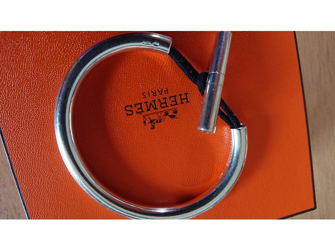 Hermès Pulsera Frégate Plata - vista 2