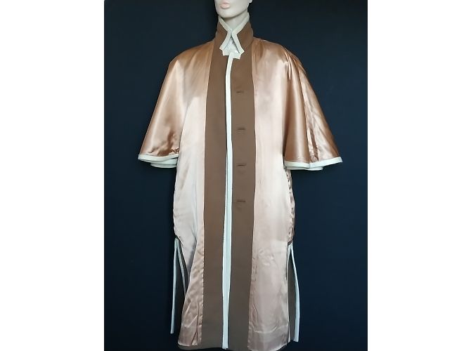 Autre Marque Abrigo de lana Martine Garber Caramelo - vista 8