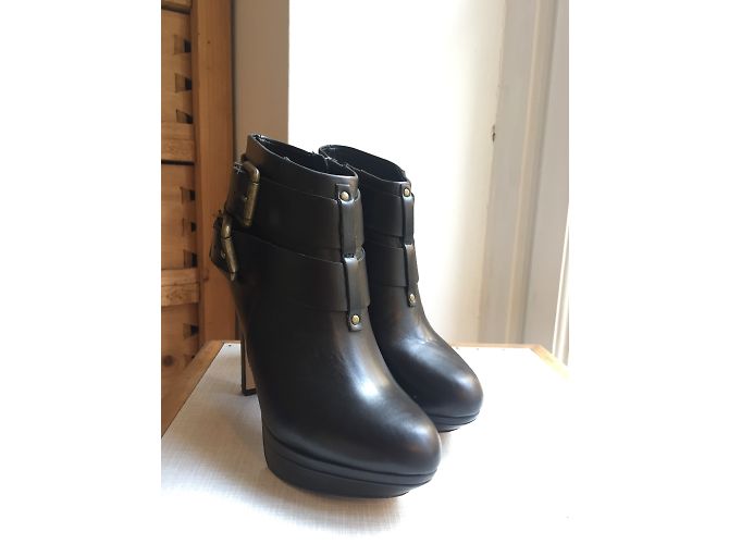 Botines Diesel con hebillas Negro - vista 5