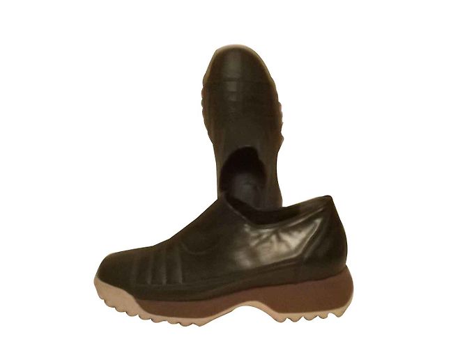 Autre Marque Ballerine JANET SPORT in pelle nera Nero - vista 2