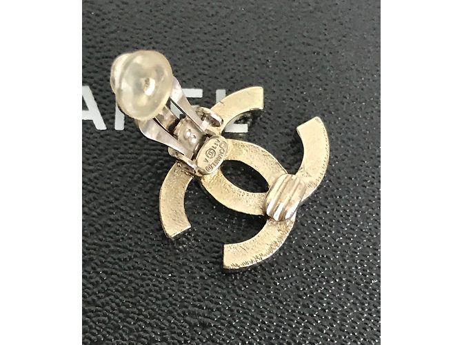 Chanel Silver CC Clips Silber - Ansicht 3