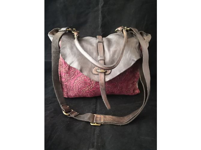 Bellissima borsa Campomaggi Porpora Marrone scuro - vista 10