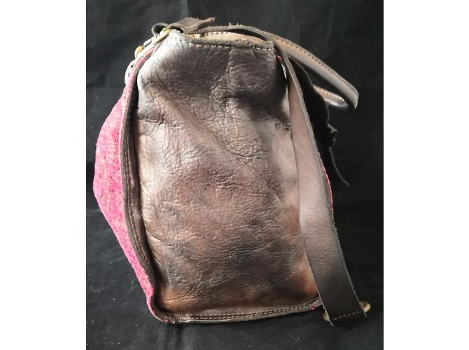 Bellissima borsa Campomaggi Porpora Marrone scuro - vista 3