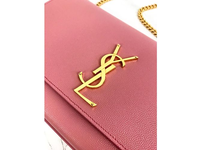 Borsa Saint Laurent Kate Monogram - vista 5