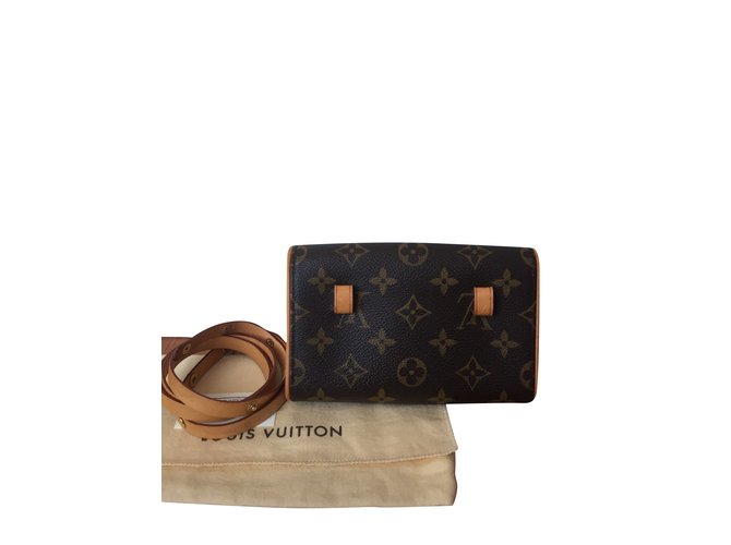 Louis Vuitton fiorentino Marrone - vista 2