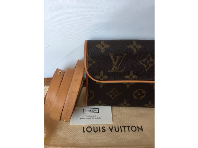 Louis Vuitton fiorentino Marrone - vista 5