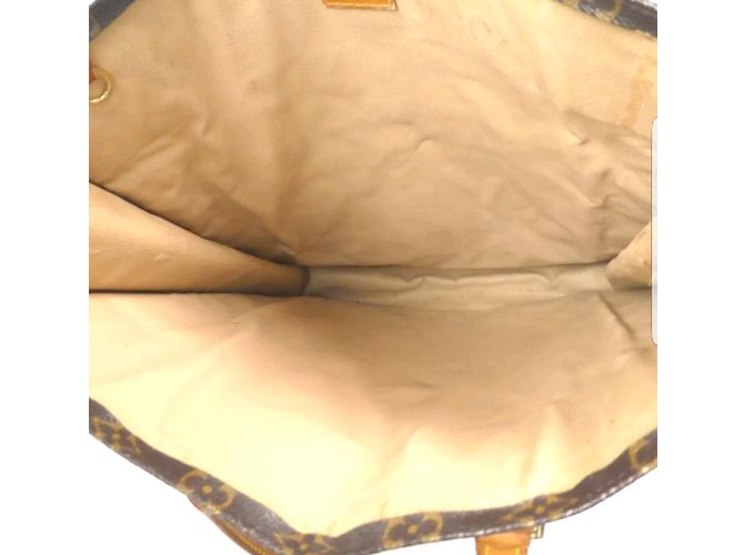 tote bag monogram plateau louis vuitton Marrone chiaro Marrone scuro - vista 6