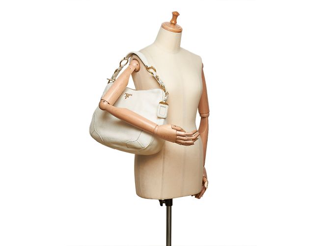 Prada Leder-Umhängetasche - Ansicht 8