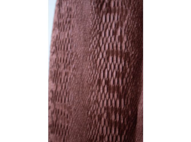 Olivier Streli Olivier Strelli Bleistiftrock Bronze Schlangenleder Optik - Ansicht 4