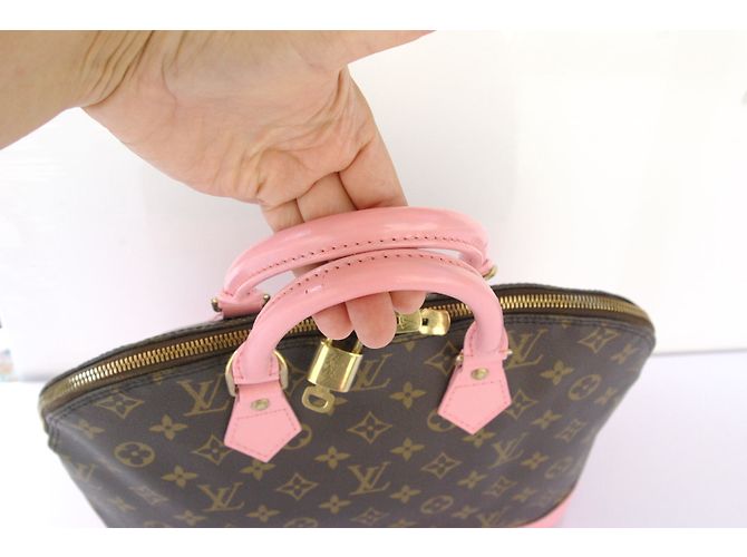 Louis Vuitton ALMA MONOGRAMM Pink Golden - Ansicht 7