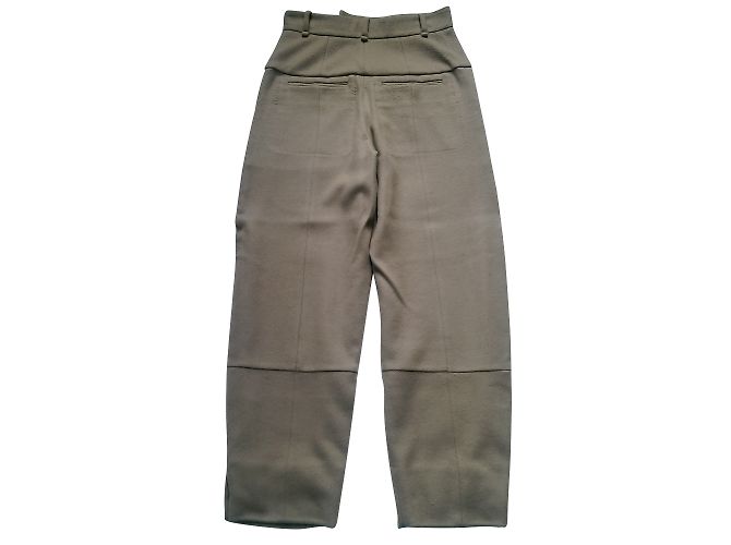 Chloé Serge trousers camel wool and cashmere - view 2