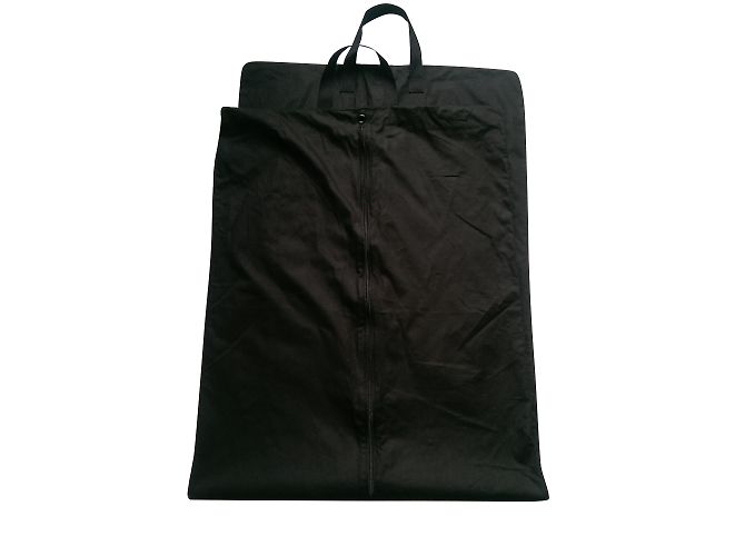 Valigetta Saint Laurent Travel House Nera in Cotone Nero - vista 2