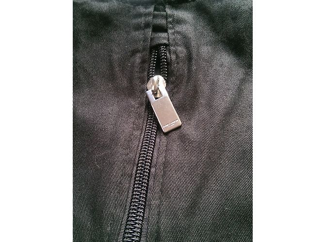 Valigetta Saint Laurent Travel House Nera in Cotone Nero - vista 5
