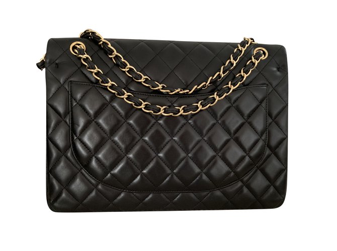 Timeless Chanel Maxi Jumbo nero - vista 2