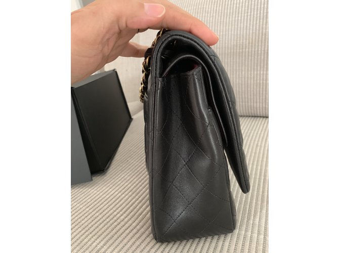 Timeless Chanel Maxi Jumbo nero - vista 8
