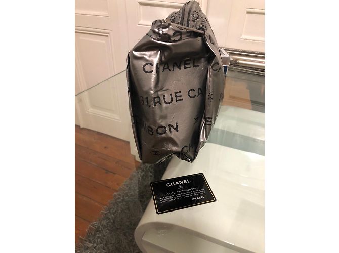 Chanel Coco Cambon Preto Cinza antracite - vista 10