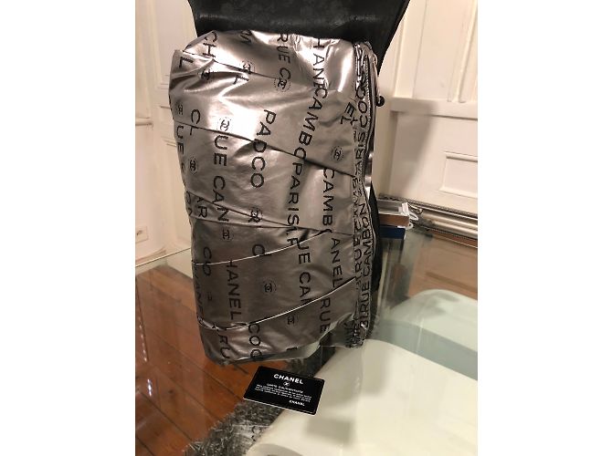 Chanel Coco Cambon Preto Cinza antracite - vista 11