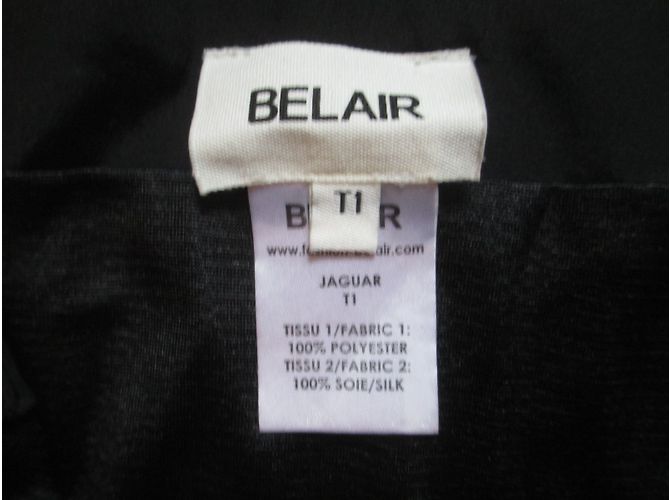 Gonna Bel Air Jaguar in seta e paillettes oro D'oro - vista 4