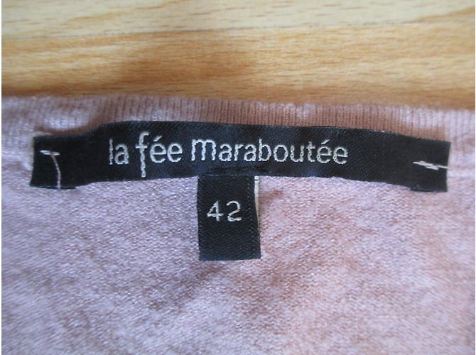 La Fée Maraboutée Rosa Kleid mit Weste und Seidenrock Pink - Ansicht 4