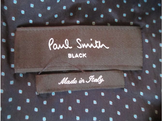 Paul Smith Black Kleid aus Wolle und Lammfell Schwarz - Ansicht 5
