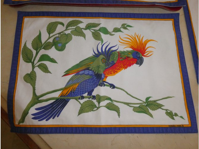 Hermès LES TOUCANS signé HERMES - vue 2