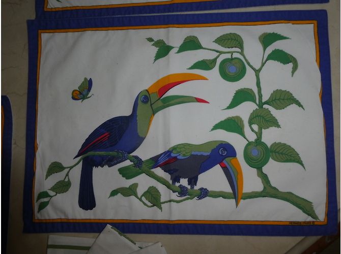 Hermès LES TOUCANS signé HERMES - vue 5