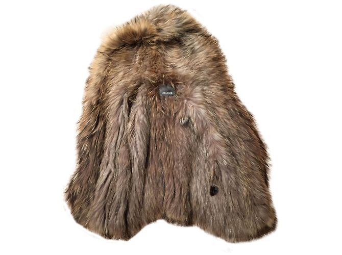 Chaleco de piel Yves Salomon Weather SM beige - vista 2