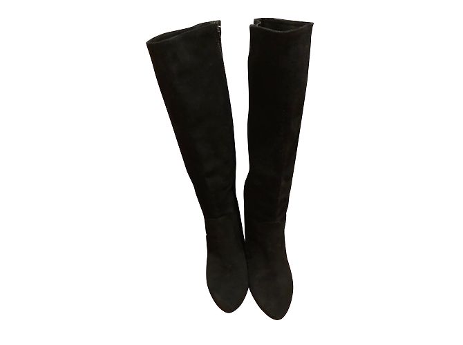 Jonak Lederstiefel Schwarz - Ansicht 2