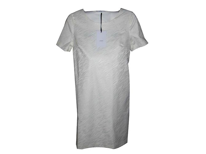 Vestido Zapa de algodón blanco Talla 40 - vista 2