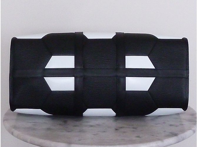 Louis Vuitton Keepall 50 Epi World Cup 18 Limited Edition Noir - vue 4