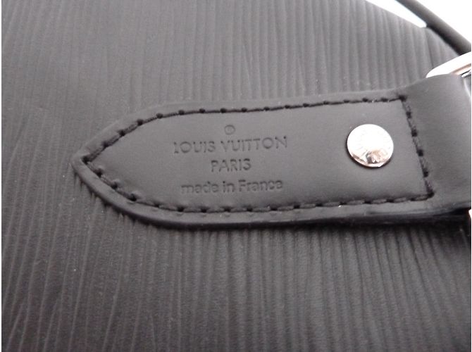 Louis Vuitton Keepall 50 Epi World Cup 18 Limited Edition Noir - vue 5