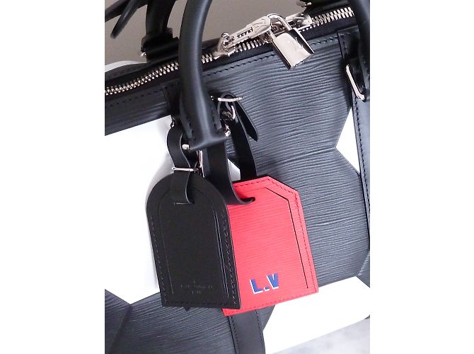 Louis Vuitton Keepall 50 Epi World Cup 18 Limited Edition Noir - vue 9