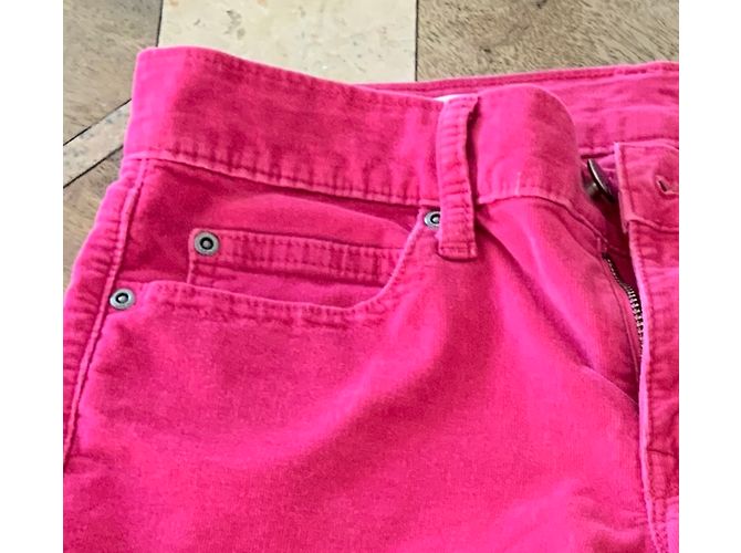 Jeans rosa leggings de terciopelo Gap 1969 T.26 X 32 - vista 9